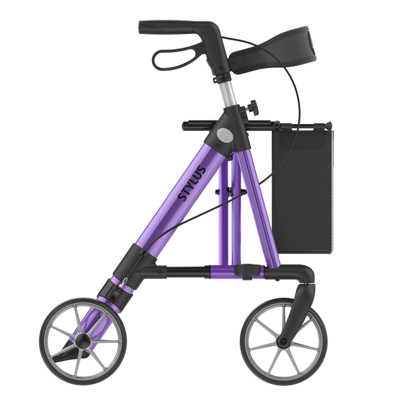 ROLLATOR STYLUS ROUGE M