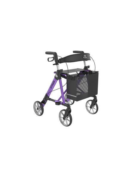 ROLLATOR STYLUS ROUGE M