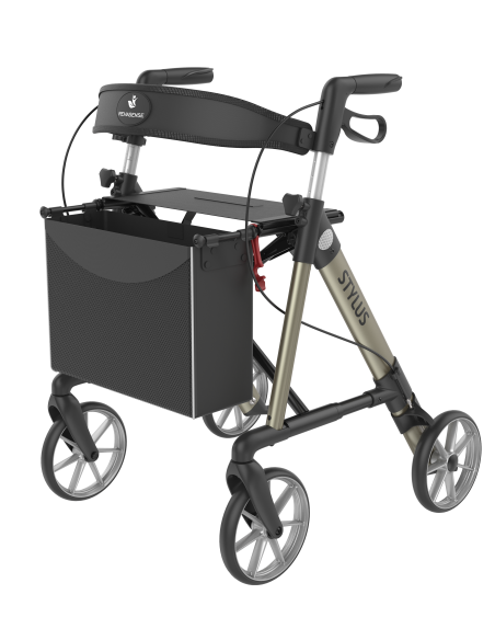 ROLLATOR STYLUS CHAMPAGNE L