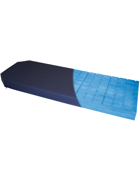 Matelas VISCOFLEX® P161M BRANCARD housse POLYMAILLE® HD 70 x 190 x 12 cm, carton unit. [compressé]