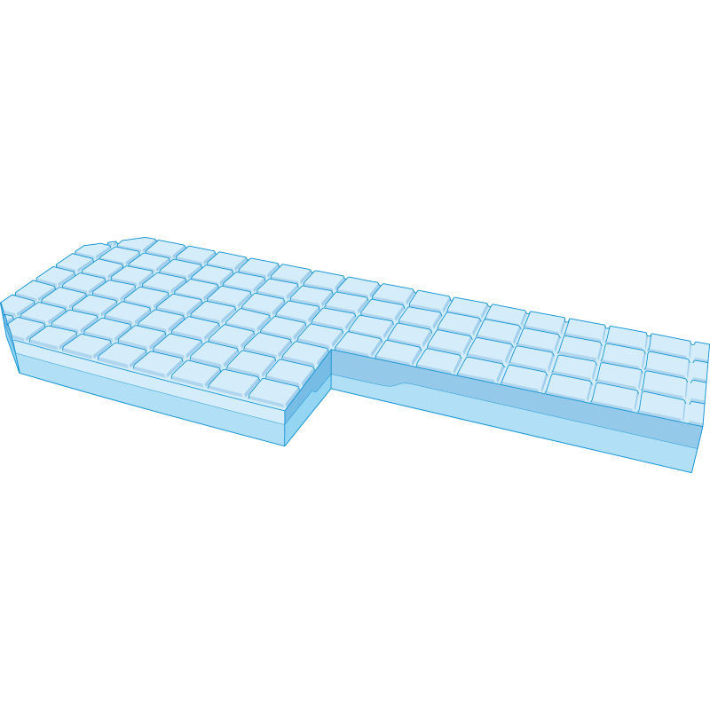 Matelas VISCOFLEX® P161M BRANCARD...