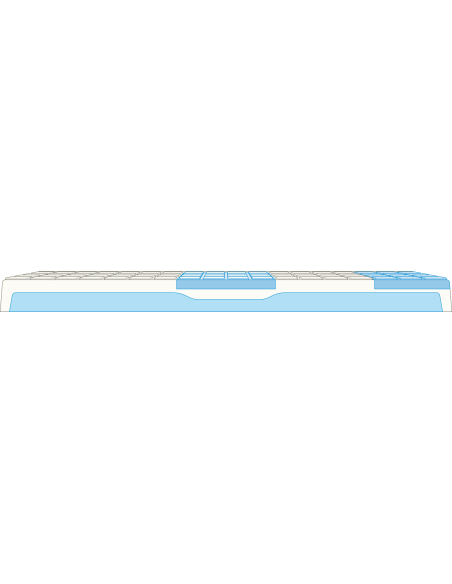 Matelas POLYSTRAT® HE - V P171MV housse POLYMAILLE® HD 90 x 200 cm, BOX palette [NON compressé]
