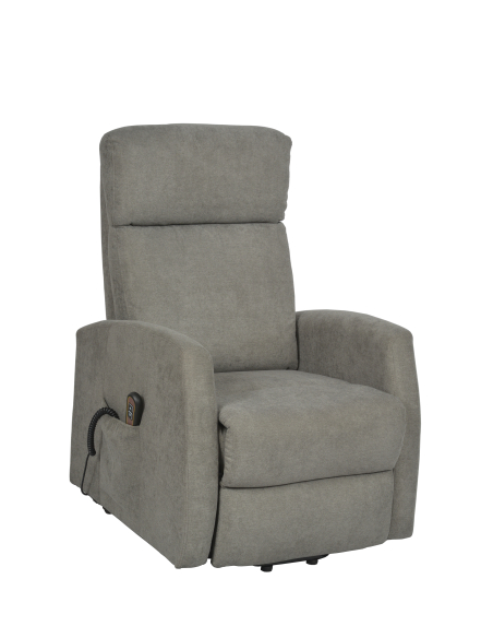FAUTEUIL RELEVEUR CALVIN 1 MOTEUR TAUPE