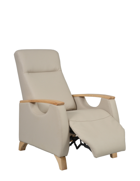 FAUTEUIL RELAX MANUEL ADAGIO BEIGE