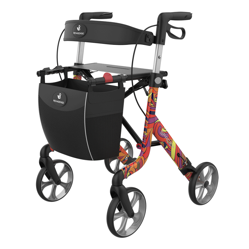 ROLLATOR SPACE LX ARTLINE Rouge...