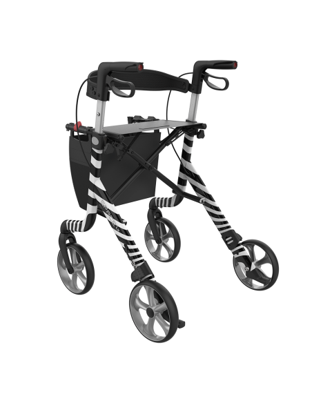 ROLLATOR SPACE LX ARTLINE Flower taille M 55cm