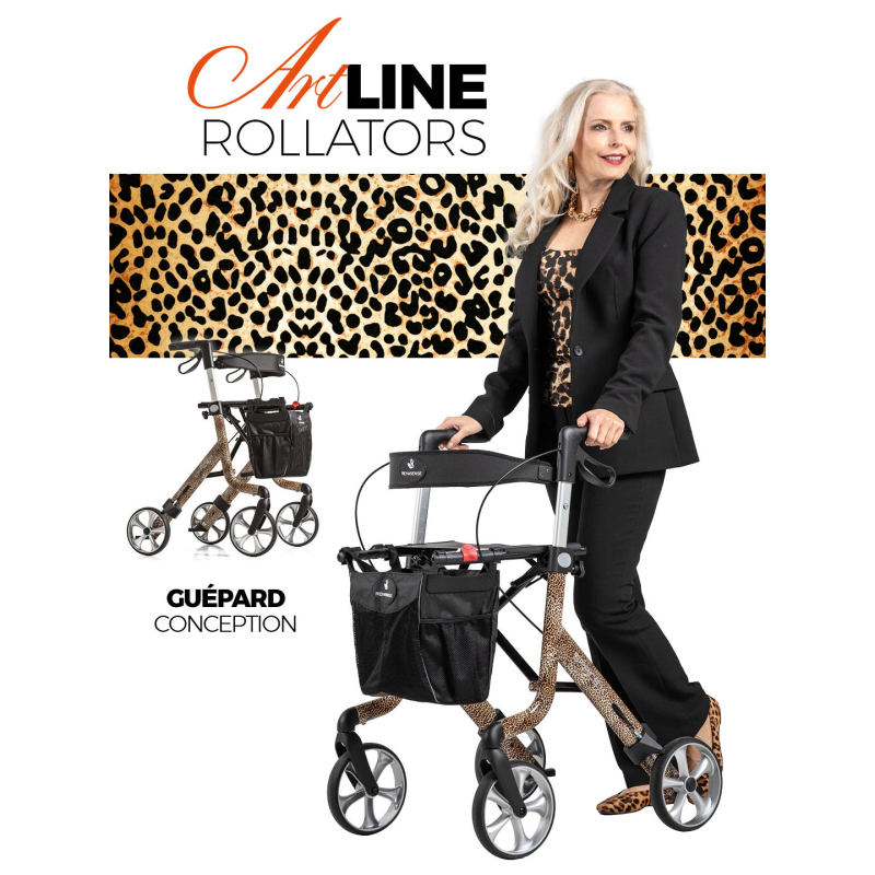 ROLLATOR SPACE LX ARTLINE Flower...