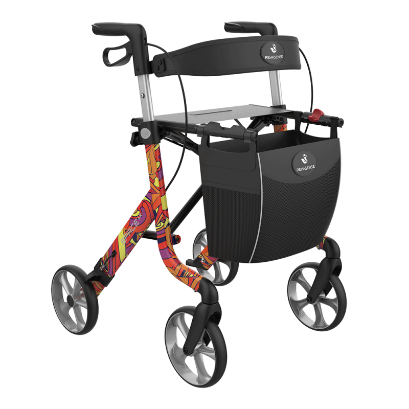 ROLLATOR SPACE LX ARTLINE Flower...