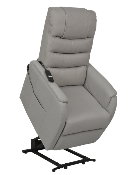 FAUTEUIL RELEVEUR FORMENTERA 1 MOTEUR GRIS CLAIR