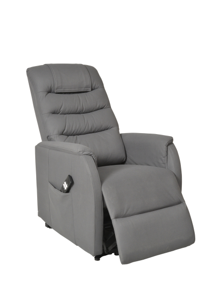 FAUTEUIL RELEVEUR FORMENTERA 1 MOTEUR GRIS FONCE