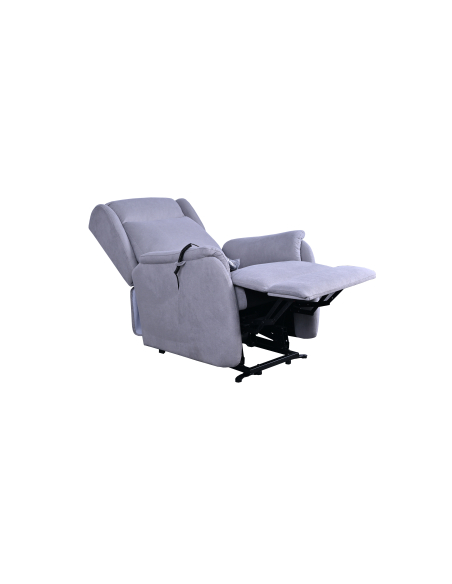 FAUTEUIL RELEVEUR CAGLIARI 1 MOTEUR (à oreilles) GRIS CLAIR