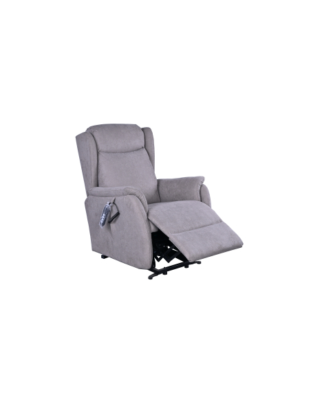 FAUTEUIL RELEVEUR CAGLIARI 2 MOTEURS (à oreilles) TAUPE
