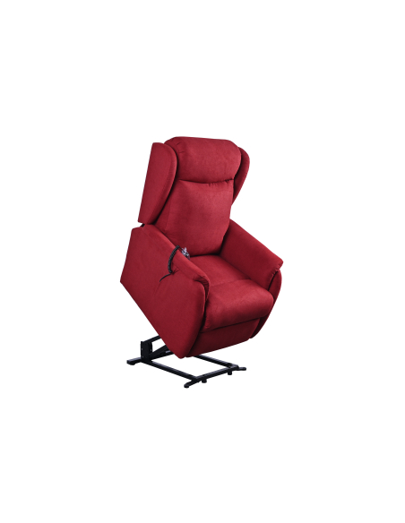FAUTEUIL RELEVEUR CAGLIARI 2 MOTEURS (à oreilles) BORDEAUX