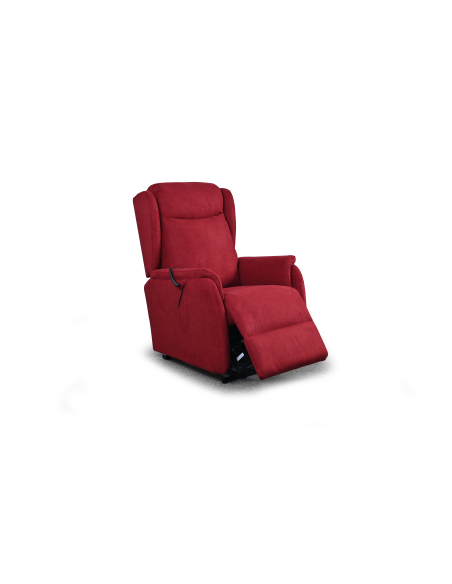FAUTEUIL RELEVEUR CAGLIARI 2 MOTEURS (à oreilles) BORDEAUX