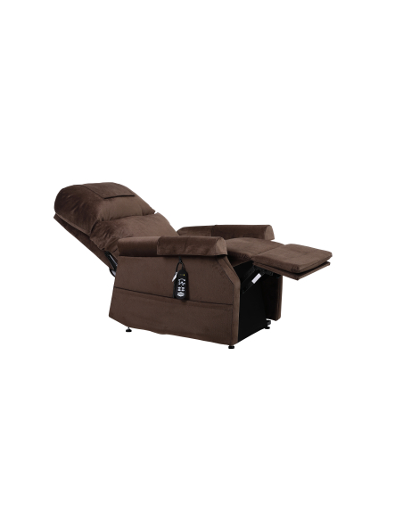 FAUTEUIL RELEVEUR CONFORT PREMIUM 1 MOTEUR CHOCOLAT