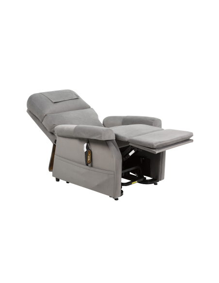 FAUTEUIL RELEVEUR CONFORT PREMIUM 1 MOTEUR GRIS CENDRE