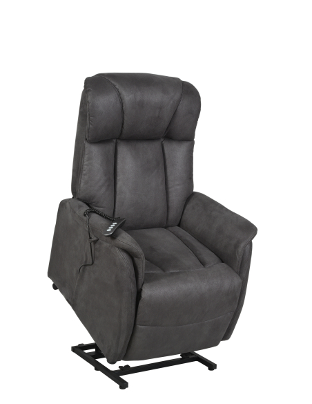 FAUTEUIL RELEVEUR CASSIS 2 MOTEURS ANTHRACITE