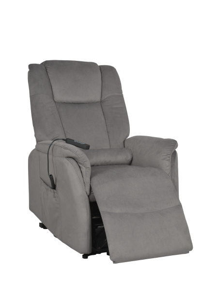 FAUTEUIL RELEVEUR EMERAUDE TECHNIC 4 MOTEURS GRIS