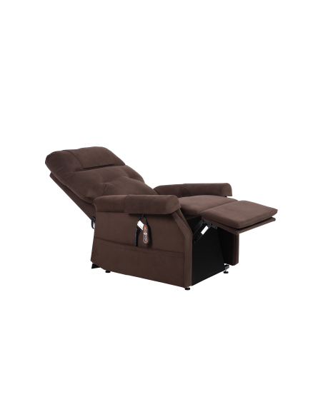 FAUTEUIL RELEVEUR CONFORT CLASSIC 1 MOTEUR CHOCOLAT