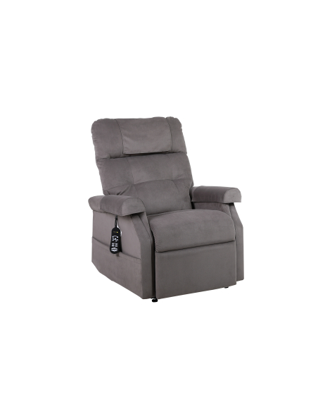 FAUTEUIL RELEVEUR CONFORT CLASSIC 1 MOTEUR GRIS CENDRE