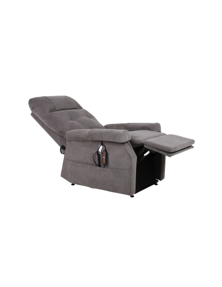 FAUTEUIL RELEVEUR CONFORT CLASSIC 1 MOTEUR GRIS CENDRE
