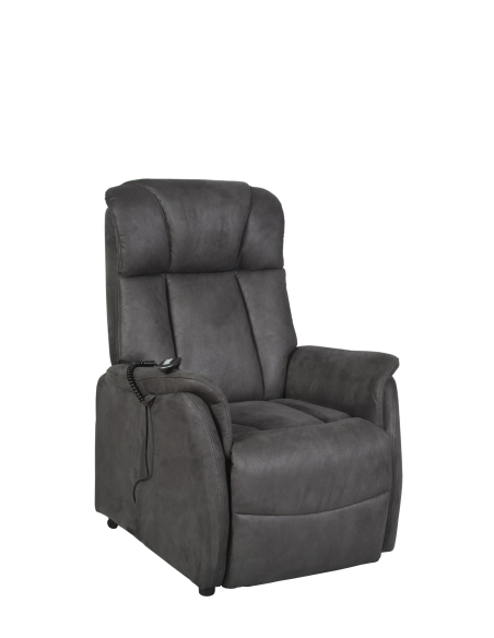 FAUTEUIL RELEVEUR MINI CASSIS 2 MOTEURS ANTHRACITE