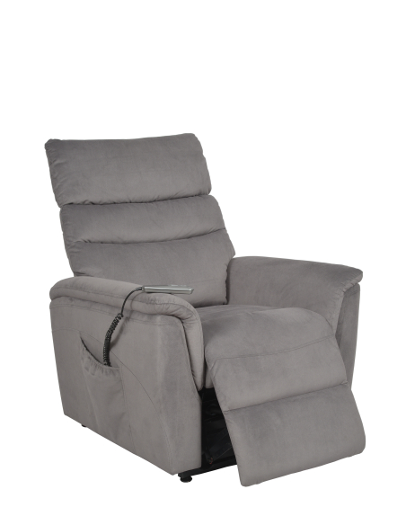 FAUTEUIL RELEVEUR MUNICH 2 MOTEURS GRIS
