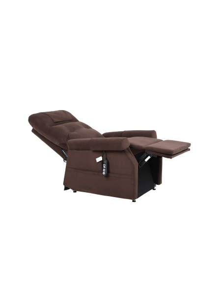 FAUTEUIL RELEVEUR CONFORT CLASSIC 2 MOTEURS CHOCOLAT