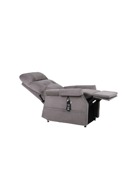 FAUTEUIL RELEVEUR CONFORT CLASSIC 2 MOTEURS GRIS CENDRE