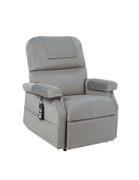 FAUTEUIL RELEVEUR CONFORT PREMIUM ZEN MAXICONFORT (2+1)MOTEURS GRIS CENDRE