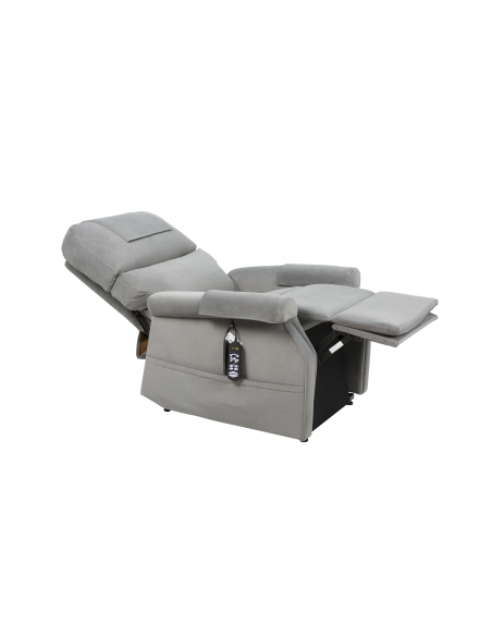 FAUTEUIL RELEVEUR CONFORT PREMIUM ZEN MAXICONFORT (2+1)MOTEURS GRIS CENDRE