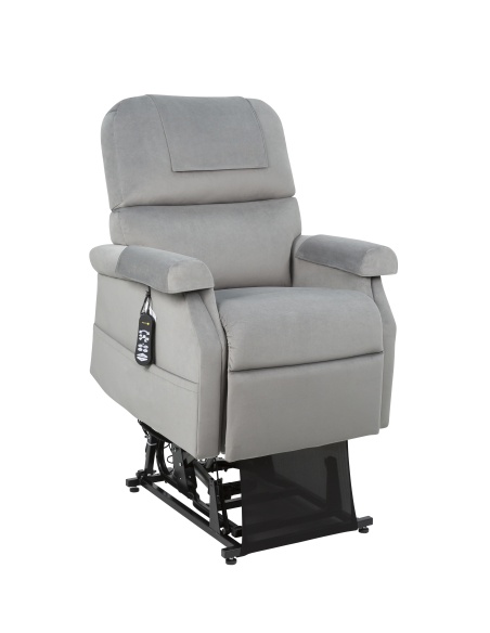 FAUTEUIL RELEVEUR CONFORT PREMIUM ZEN MAXICONFORT (2+1)MOTEURS GRIS CENDRE