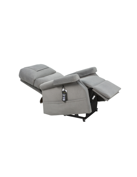 FAUTEUIL RELEVEUR CONFORT PREMIUM ZEN MAXICONFORT (2+1)MOTEURS GRIS CENDRE