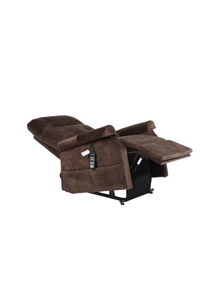 FAUTEUIL RELEVEUR CONFORT CLASSIC ZEN MAXICONFORT (2+1) MOTEURS CHOCOLAT