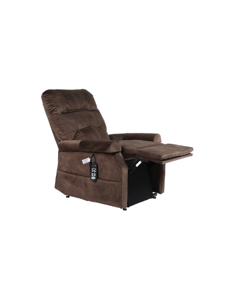 FAUTEUIL RELEVEUR CONFORT CLASSIC ZEN MAXICONFORT (2+1) MOTEURS CHOCOLAT