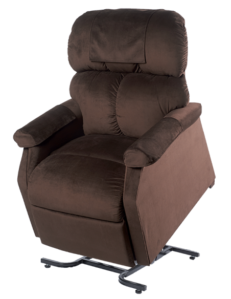 FAUTEUIL RELEVEUR CONFORT MINI FORTE TAILLE 1 MOTEUR MARRON
