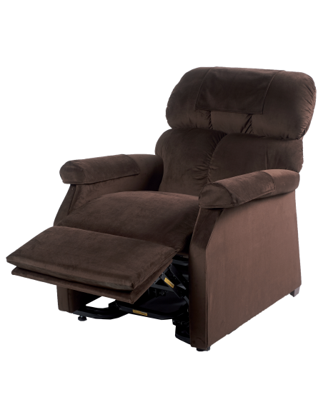 FAUTEUIL RELEVEUR CONFORT MINI FORTE TAILLE 1 MOTEUR MARRON