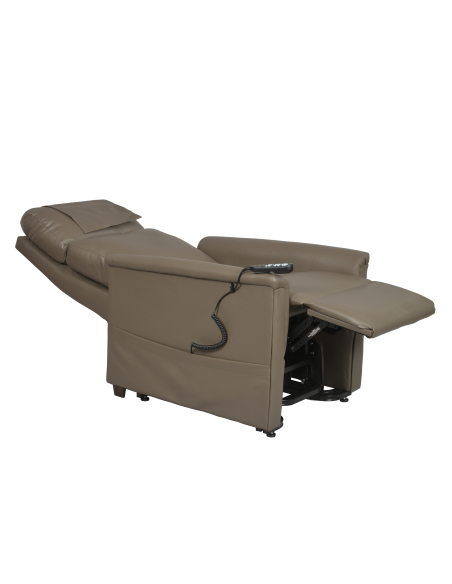 FAUTEUIL RELEVEUR CONFORT MODERNE 2 MOTEURS BRISA HAVANE