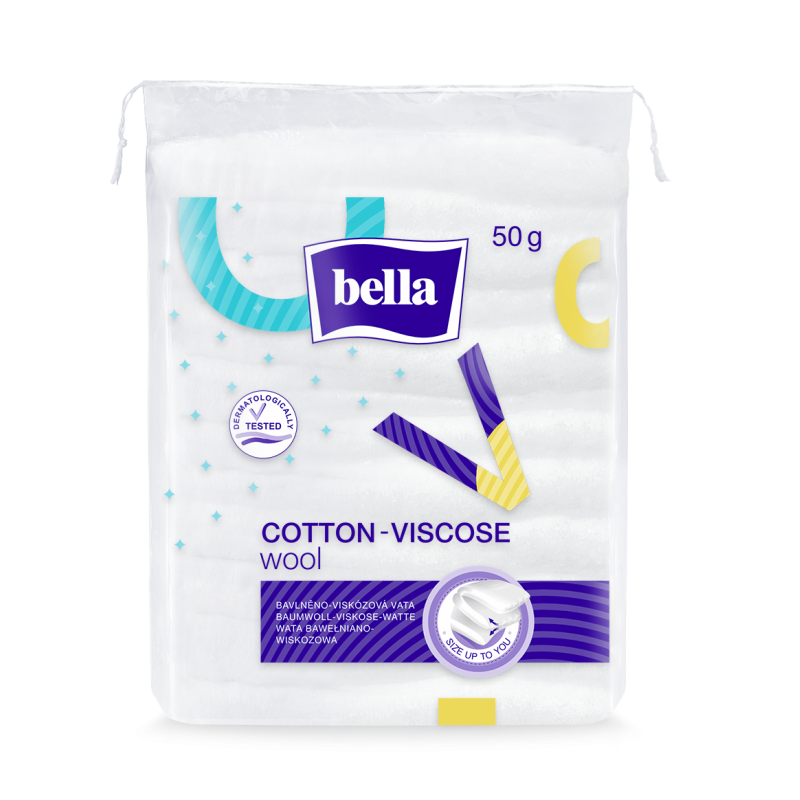 BELLA COTTON ouate coton-viscose sac 50G