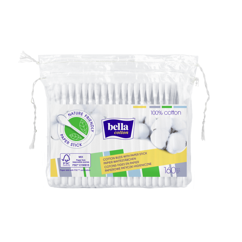 Bella Cotton coton-tiges en papier...
