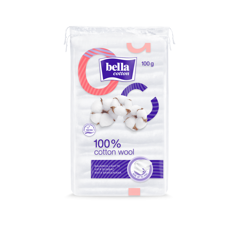 BELLA COTTON ouate coton sachet 100G