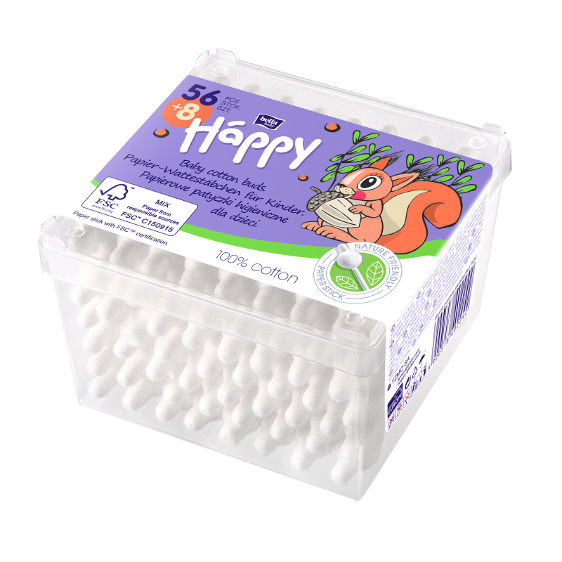 BBH coton-tiges en papier, bt en...