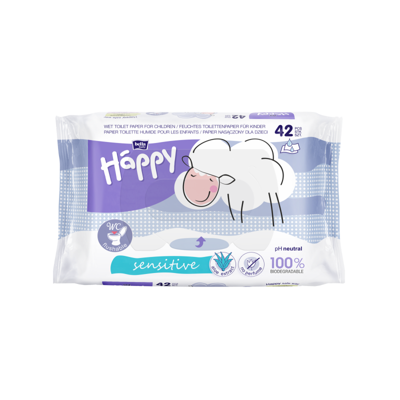 BBH Papier toilette humide Sensitive A42