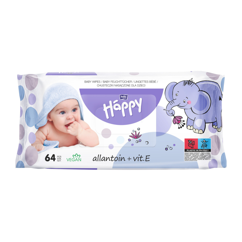 BBHAPPY Lingettes vit.E&allantoïne...