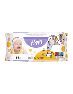 BBHAPPY Lingettes lait&miel...