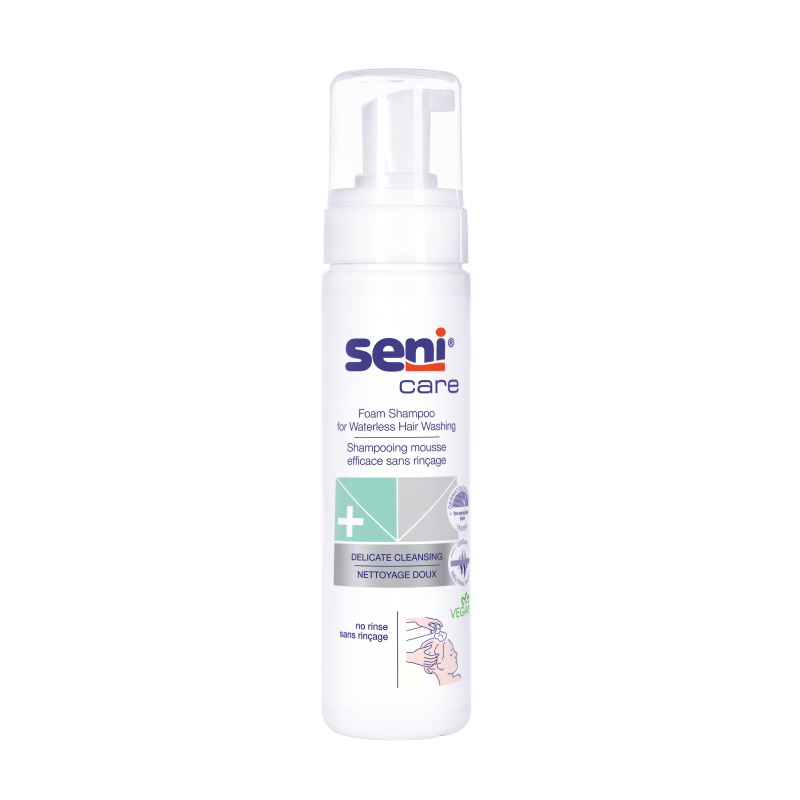 Seni Care shampooing mousse...