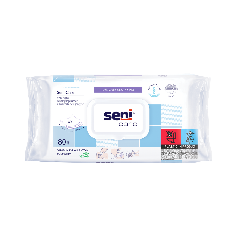 Lingettes corporelles, avec fermeture...